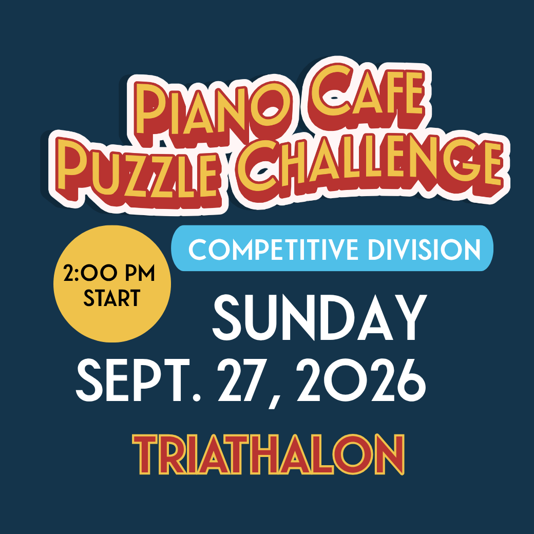 PUZZLE- Competitive- Sept 27nd 2pm